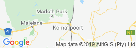 Komatipoort map